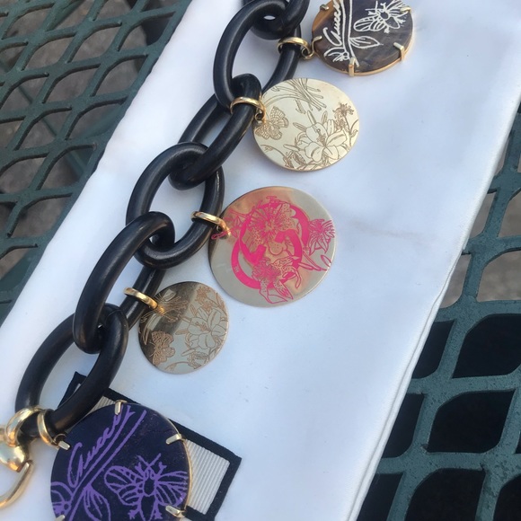 Gucci Gold Wood Link Charm Bracelet 18k 750 Bee - Picture 10 of 12